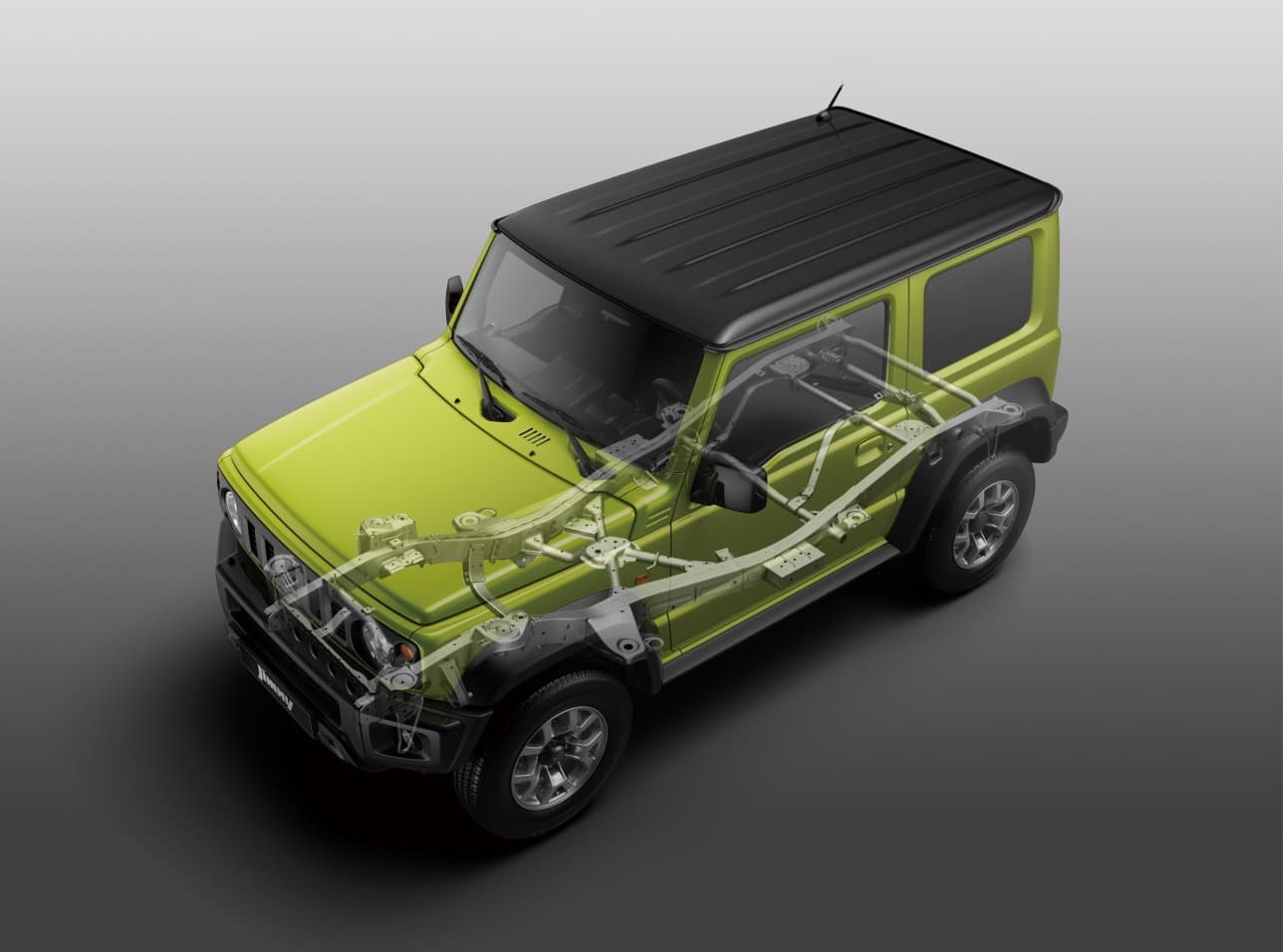 SUZUKI JIMNY - Khung gầm rời chắc chắn