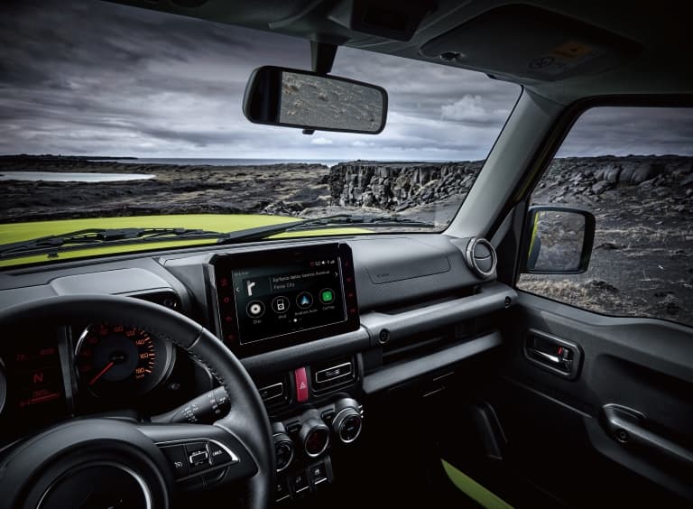 SUZUKI JIMNY - Góc quan sát rộng