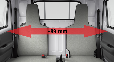 SUZUKI CARRY PRO  - Vị trí ghế ngồi thoải mái