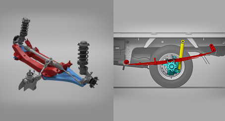 SUZUKI CARRY PRO  - Hệ thống treo