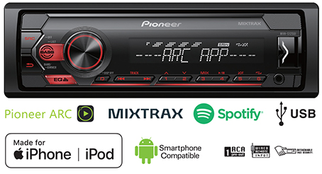 SUZUKI CARRY TRUCK  - Hệ thống âm thanh MVH – S125UI