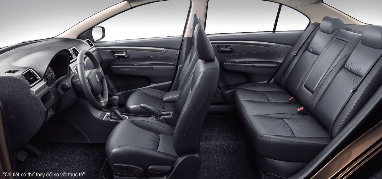 SUZUKI NEW CIAZ  - Nội thất tinh tế và rộng nhất trong phân khúc B*