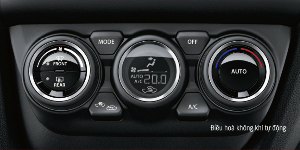 SUZUKI SWIFT  - Hệ thống điều hòa tự động