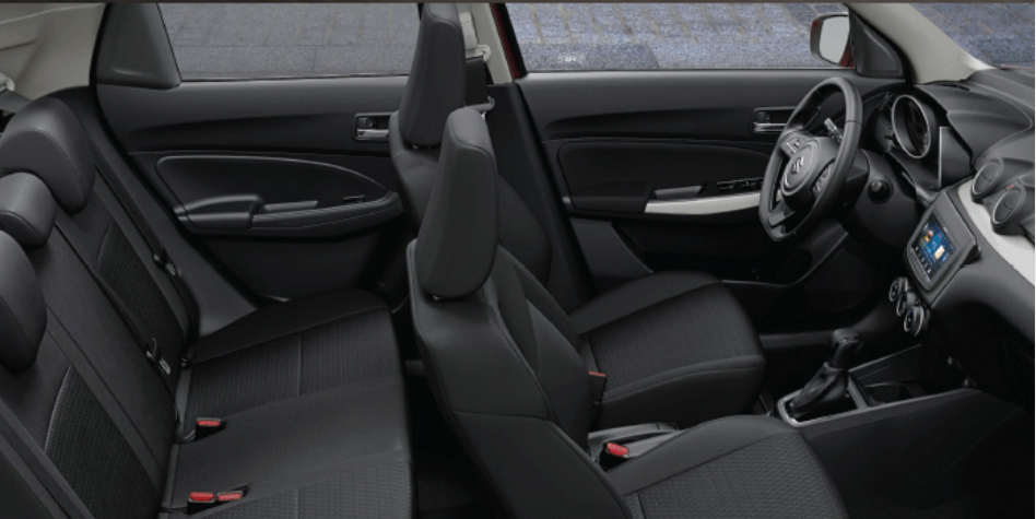 SUZUKI SWIFT  - Không gian nội thất rộng rãi, tiện nghi