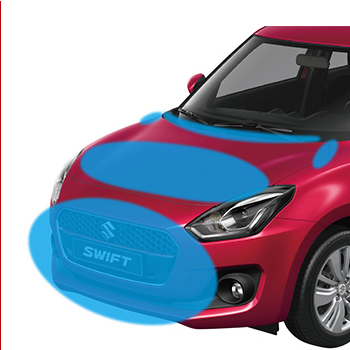 SUZUKI SWIFT  - Cơ chế giảm thiểu chấn thương cho người đi bộ