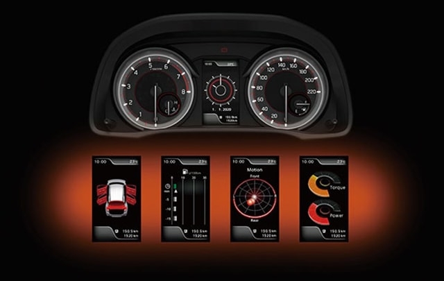 SUZUKI XL7 - Cụm đồng hồ tốc độ