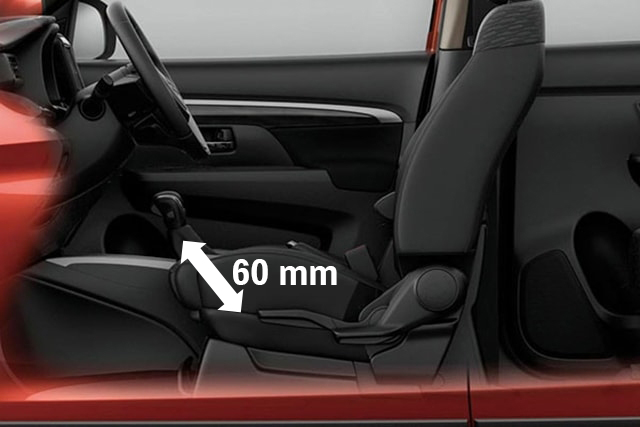 SUZUKI XL7 - Cần điều chỉnh độ cao ghế