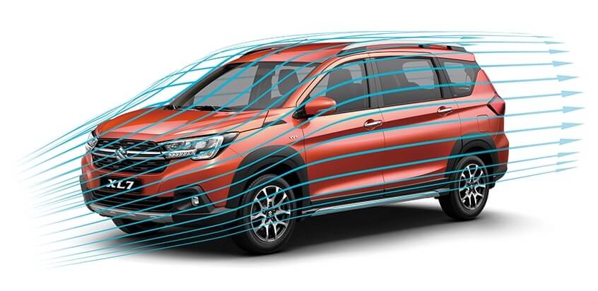 SUZUKI XL7 - Thiết kế khí động học (Khả năng lướt gió)