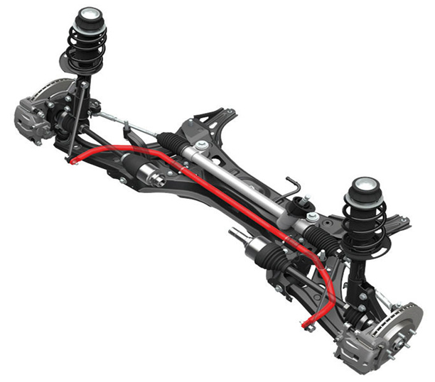 SUZUKI XL7 - Hệ thống treo trước